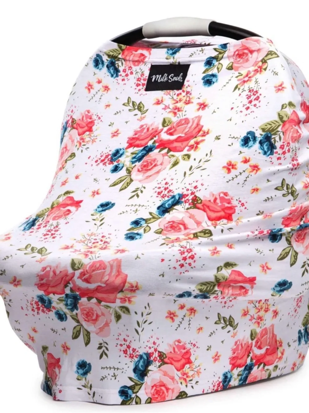 Milk Snob 5 in 1 baby cover nursing stroller cart blanket French floral